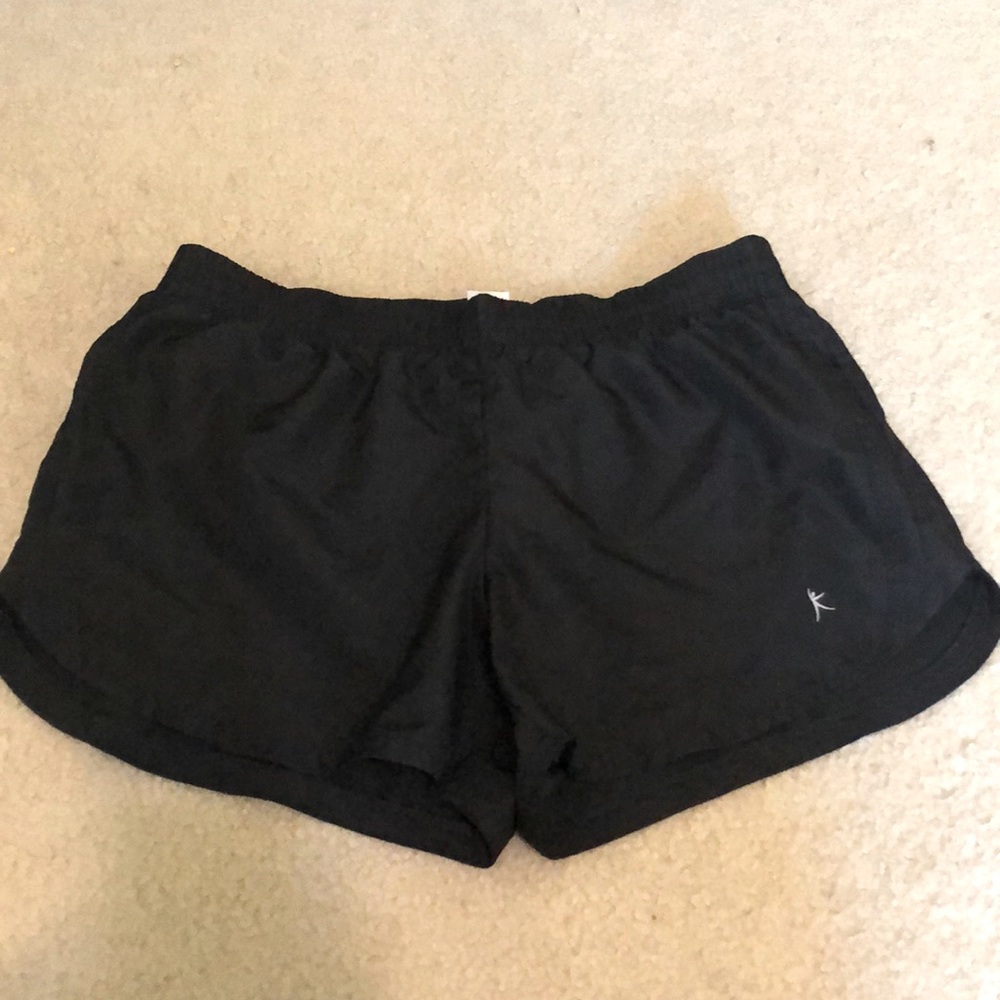 Black Athleta shorts